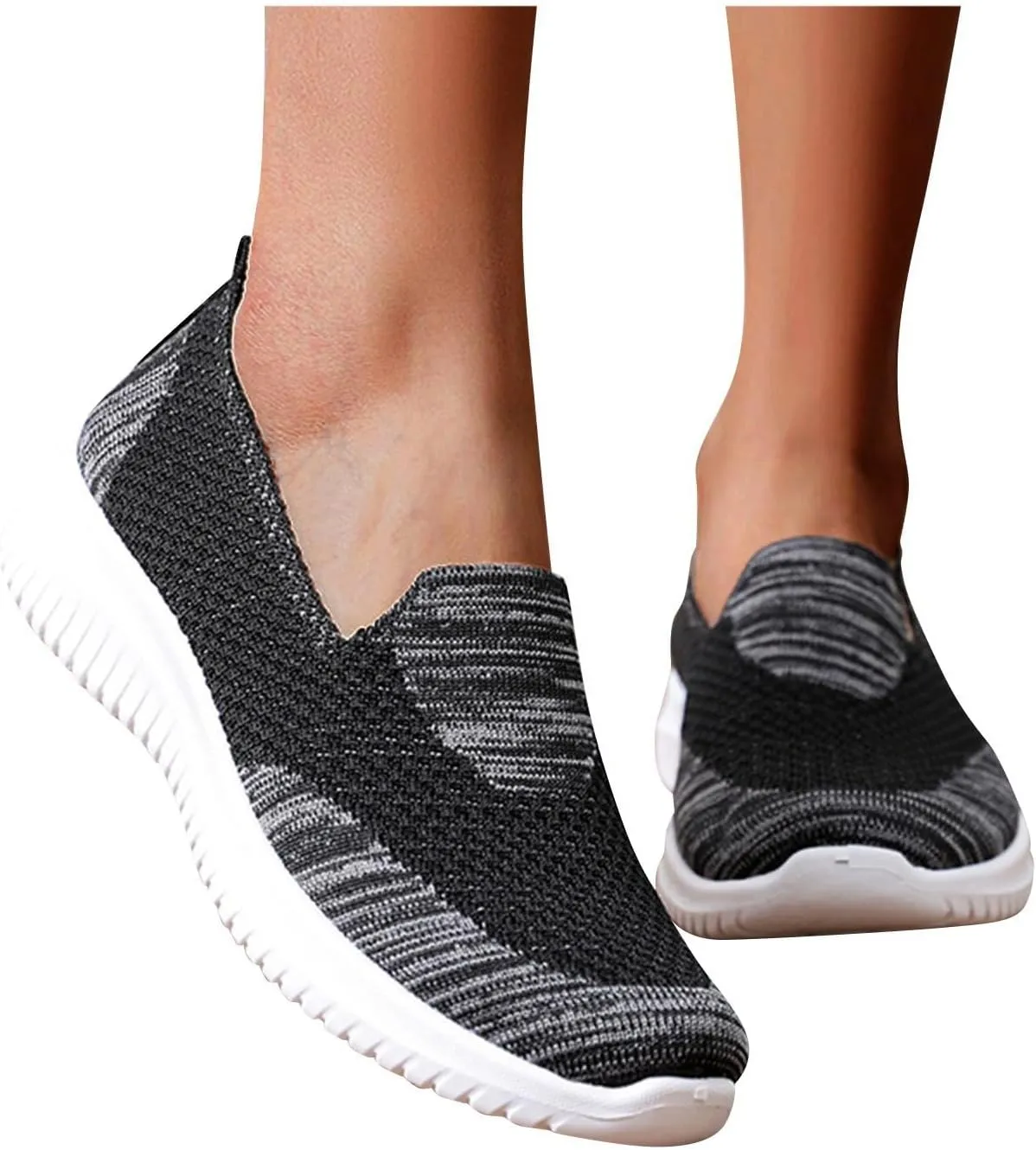 Women's Casual Shoes Breathable Mesh Comfortable Low Heel Daily Wear Spring and Summer Stylish Casual Platform