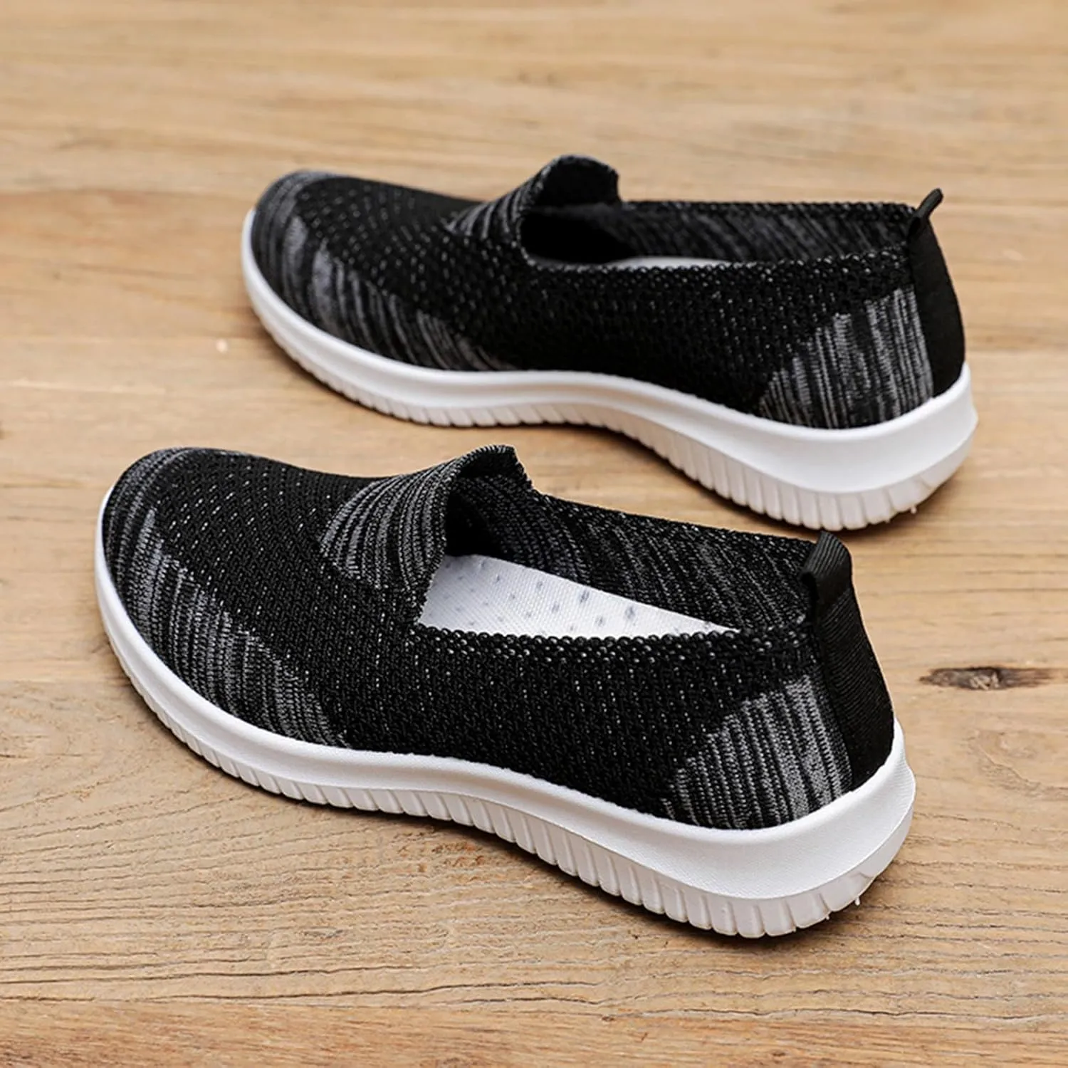 Women's Casual Shoes Breathable Mesh Comfortable Low Heel Daily Wear Spring and Summer Stylish Casual Platform