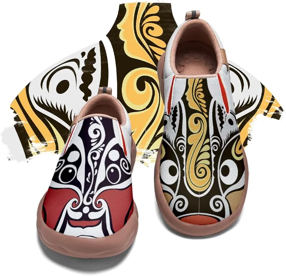 Women's Flat Walking Shoes Slip On Travel Loafers Casual Painted Art Fashion Sneakers Ladies Outdoor Holiday Shoe