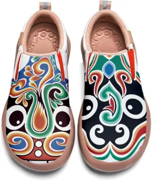 Women's Flat Walking Shoes Slip On Travel Loafers Casual Painted Art Fashion Sneakers Ladies Outdoor Holiday Shoe