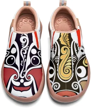 Women's Flat Walking Shoes Slip On Travel Loafers Casual Painted Art Fashion Sneakers Ladies Outdoor Holiday Shoe