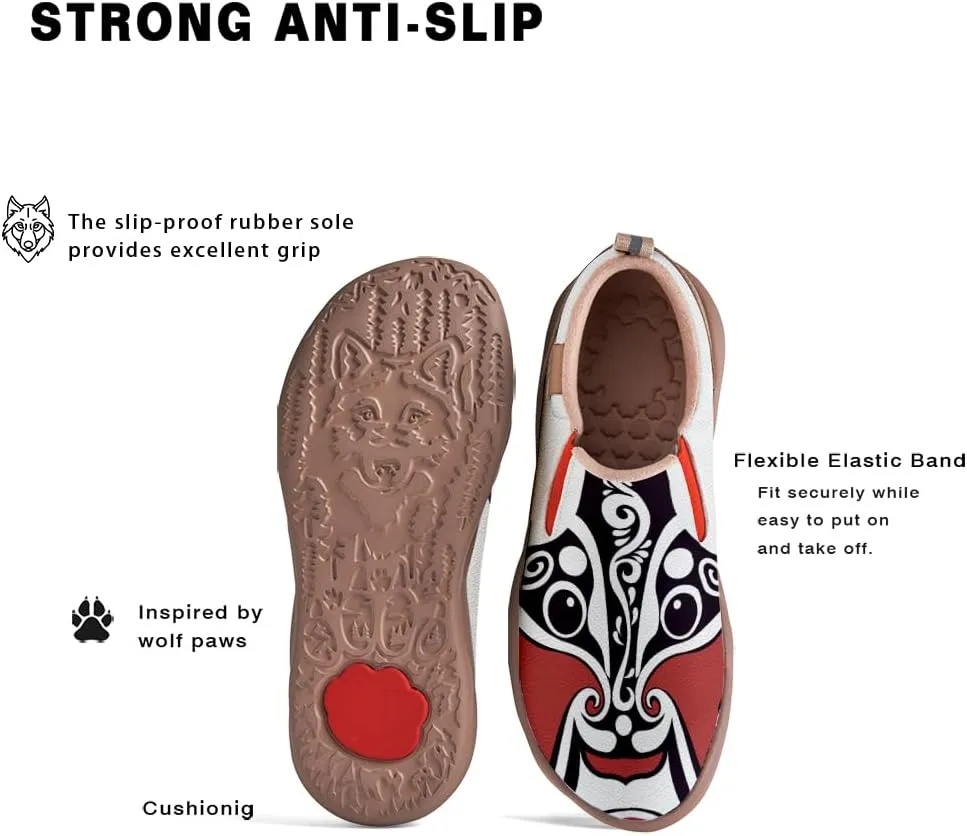Women's Flat Walking Shoes Slip On Travel Loafers Casual Painted Art Fashion Sneakers Ladies Outdoor Holiday Shoe