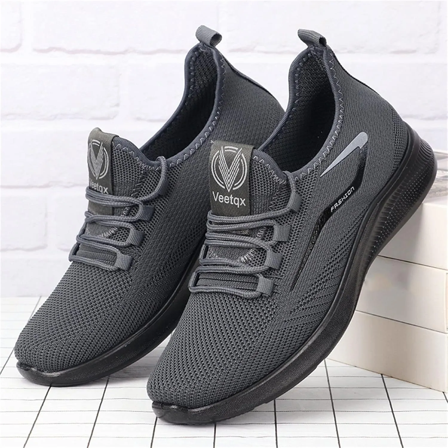 Women's Slip on Sneakers Shoes Woven Orthopedic Running Shoes for Men Lightweight Woman Shoes Casual Walking Sneakers Platform Tennis Shoe Loafers Dress Shoe