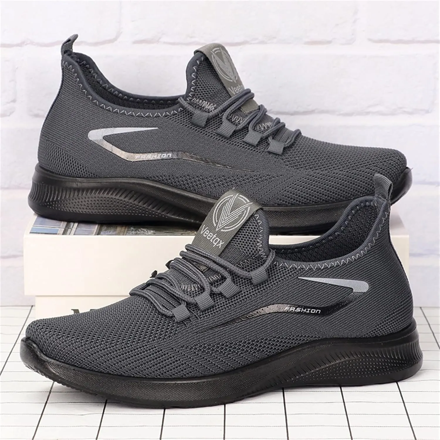 Women's Slip on Sneakers Shoes Woven Orthopedic Running Shoes for Men Lightweight Woman Shoes Casual Walking Sneakers Platform Tennis Shoe Loafers Dress Shoe