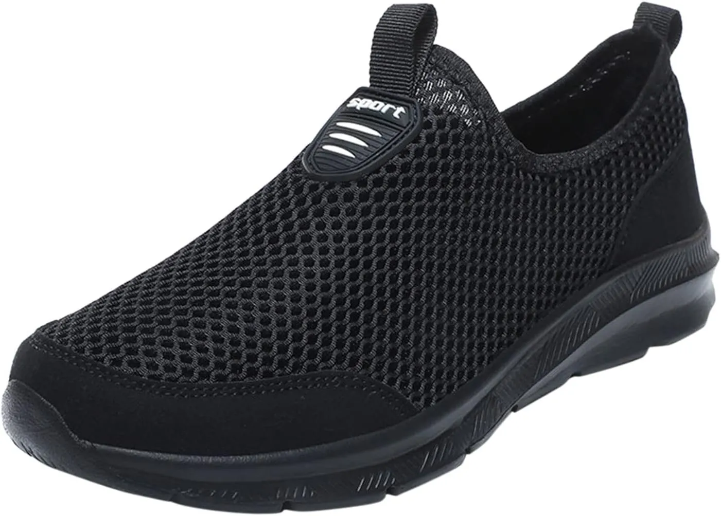Womens Slip On Walking Shoes Non Slip Running Shoes Womens Running Shoes Lightweight Slip On Shoes Casual Chunky Sneakers Steel Toe Tennis Shoe White Loafers