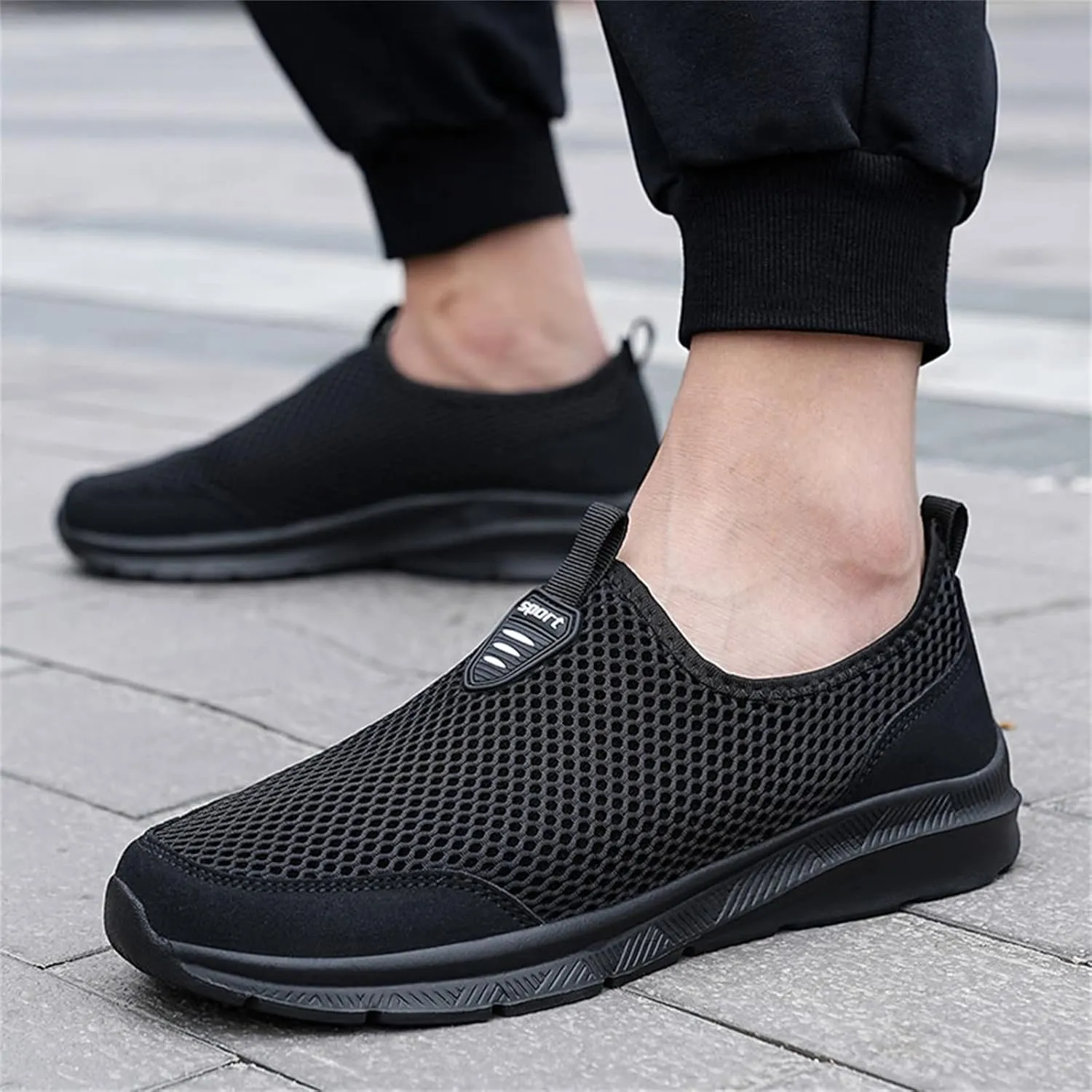 Womens Slip On Walking Shoes Non Slip Running Shoes Womens Running Shoes Lightweight Slip On Shoes Casual Chunky Sneakers Steel Toe Tennis Shoe White Loafers