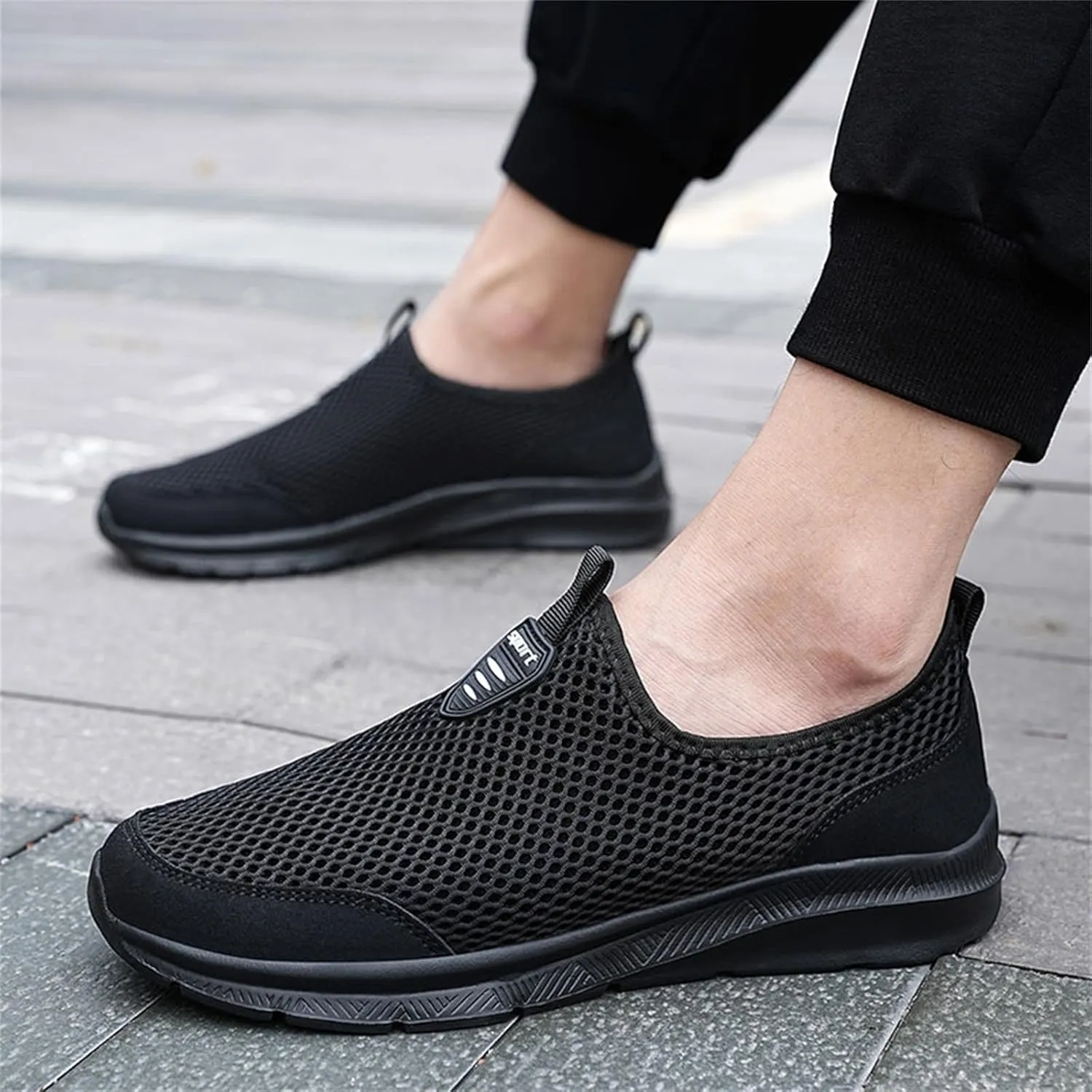 Womens Slip On Walking Shoes Non Slip Running Shoes Womens Running Shoes Lightweight Slip On Shoes Casual Chunky Sneakers Steel Toe Tennis Shoe White Loafers