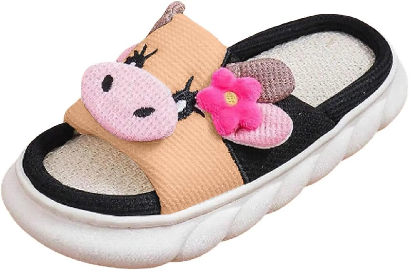 Women's Slippers Soft Thick Soled Slippers Fashionable Memory Foam Leather for Women Indoor